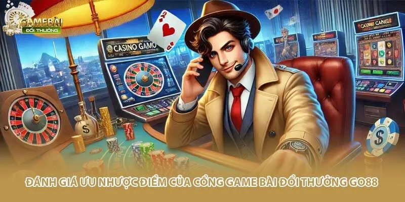 Đ&aacute;nh gi&aacute; ưu nhược điểm của cổng game b&agrave;i đổi thưởng Go88&nbsp;