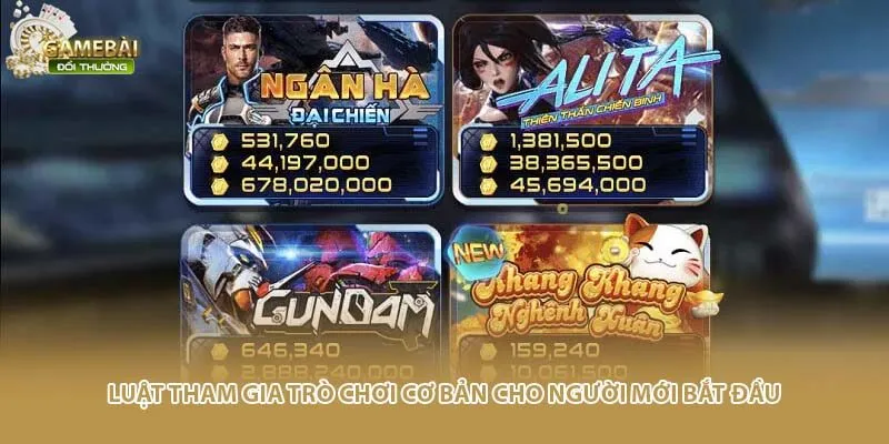 Luật tham gia trò chơi cơ bản cho người mới bắt đầu