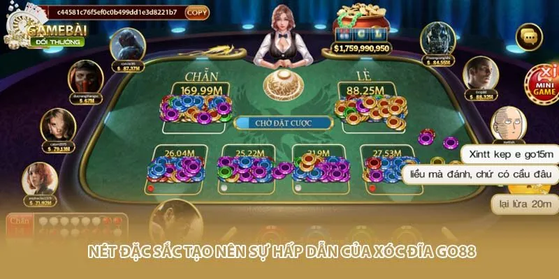 N&eacute;t đặc sắc tạo n&ecirc;n sự hấp dẫn của x&oacute;c đĩa go88