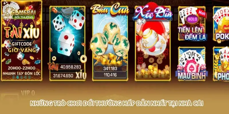 Những tr&ograve; chơi đổi thưởng hấp dẫn nhất tại nền tảng